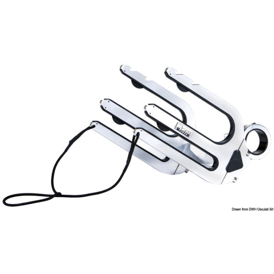 étriers pour wakeboard et skis nautiques Variante ou Accessoires Réduit:Surfboard 1 fourche aluminium *48.415.13*