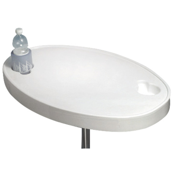 Table en ABS blanc Variante ou Accessoires Réduit:en ABS blanc 77x51 cm *48.417.90*