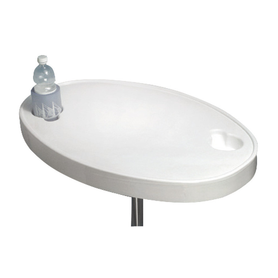Table en ABS blanc Variante ou Accessoires Réduit:en ABS blanc 77x51 cm *48.417.90*