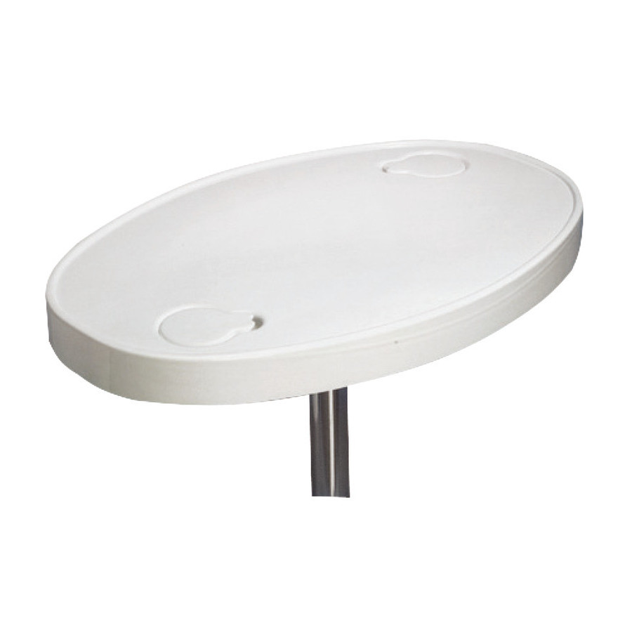 Table en ABS blanc Variante ou Accessoires Réduit:en ABS blanc 77x51 cm *48.417.90*