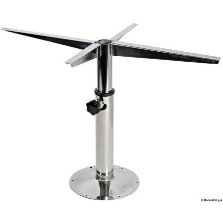 Support de table tournant et télescopique