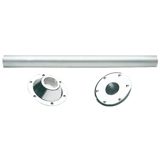 Pied de table en aluminium anodisé 