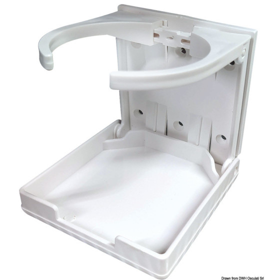 Porte-verres  pliable en plastic 