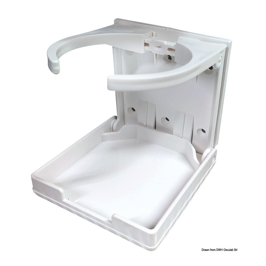 Porte-verres  pliable en plastic 