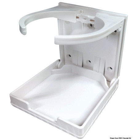 Porte-verres  pliable en plastic