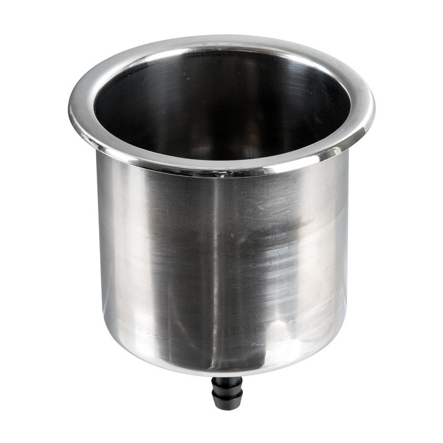 Porte-verres/porte-canettes en acier inox Inox Delux Slim 