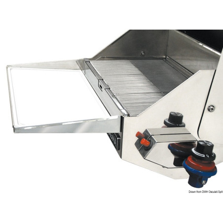 Plateau amovible pour barbecue