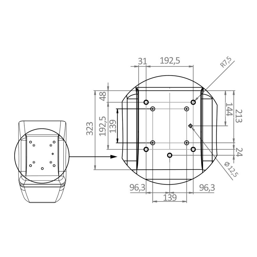 Coque anatomique pour sièges 