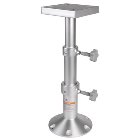 Pied de table tri-télescopique en aluminium
