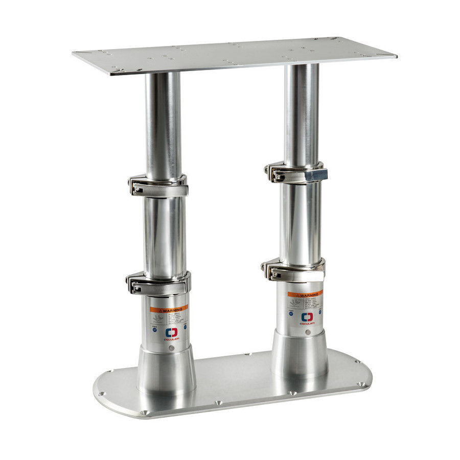 Pied de table double Giant Twins 