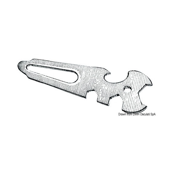 Outil multiusage en inox AISI316 