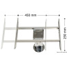 Translateur double direction pour pied table