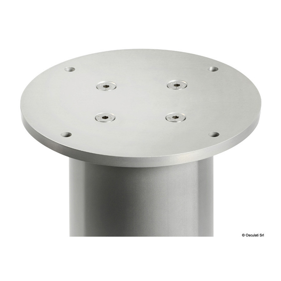 Pied de table électrique Round-Alu 