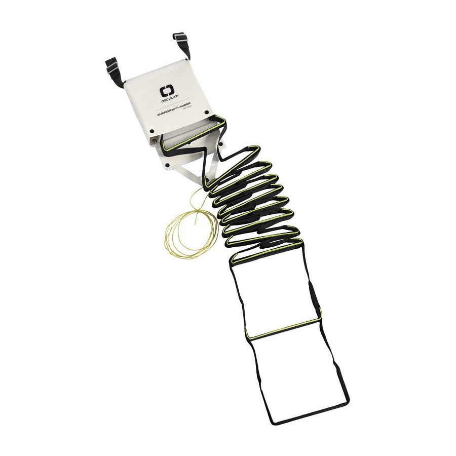 Échelle de secours conforme aux normes ISO 15085 Variante ou Accessoires Réduit:secours 11 marches blanc *49.522.30*