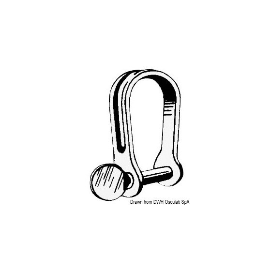 Manilles embouties 