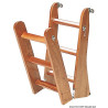 Echelles en bois d’acajou
