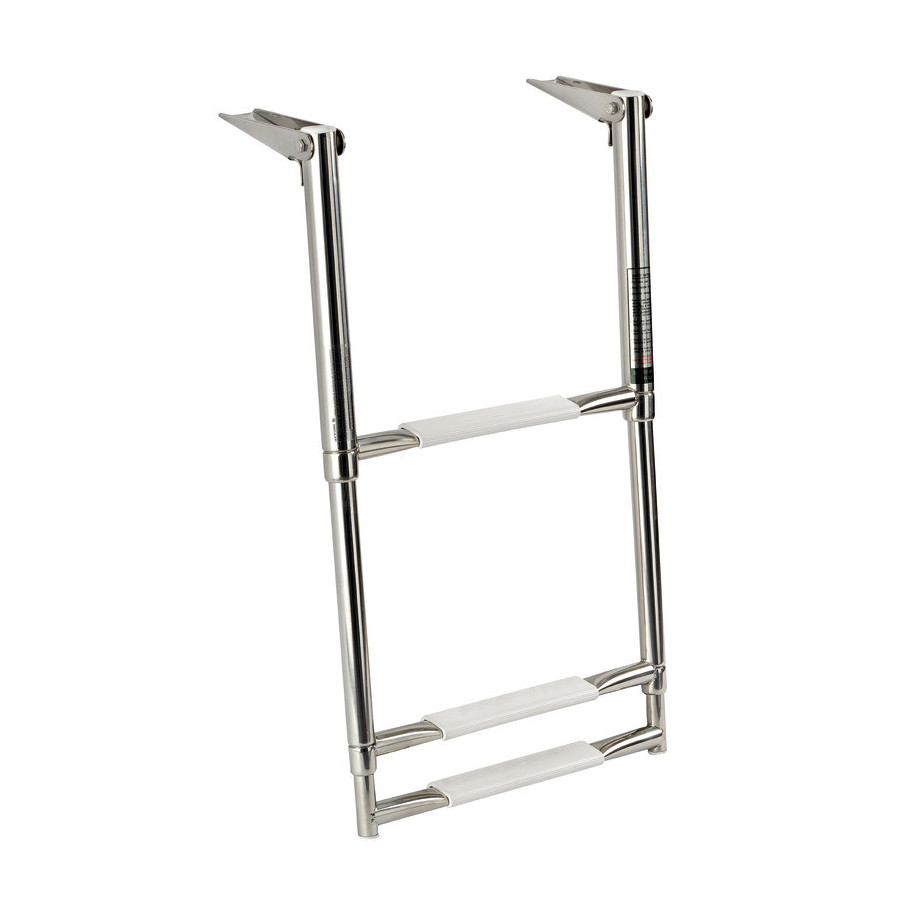 Échelle télescopique de plate-forme Variante ou Accessoires Réduit:large AISI316 3 marches *49.540.03*