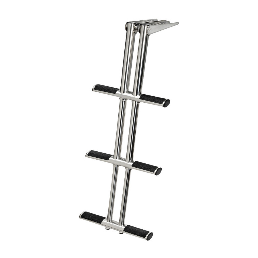 Échelle DIVER télescopique de plate-forme Variante ou Accessoires Réduit:DIVER 3 marches noir *49.552.03*
