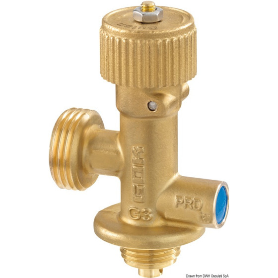 Robinet pour bombonne de gaz 