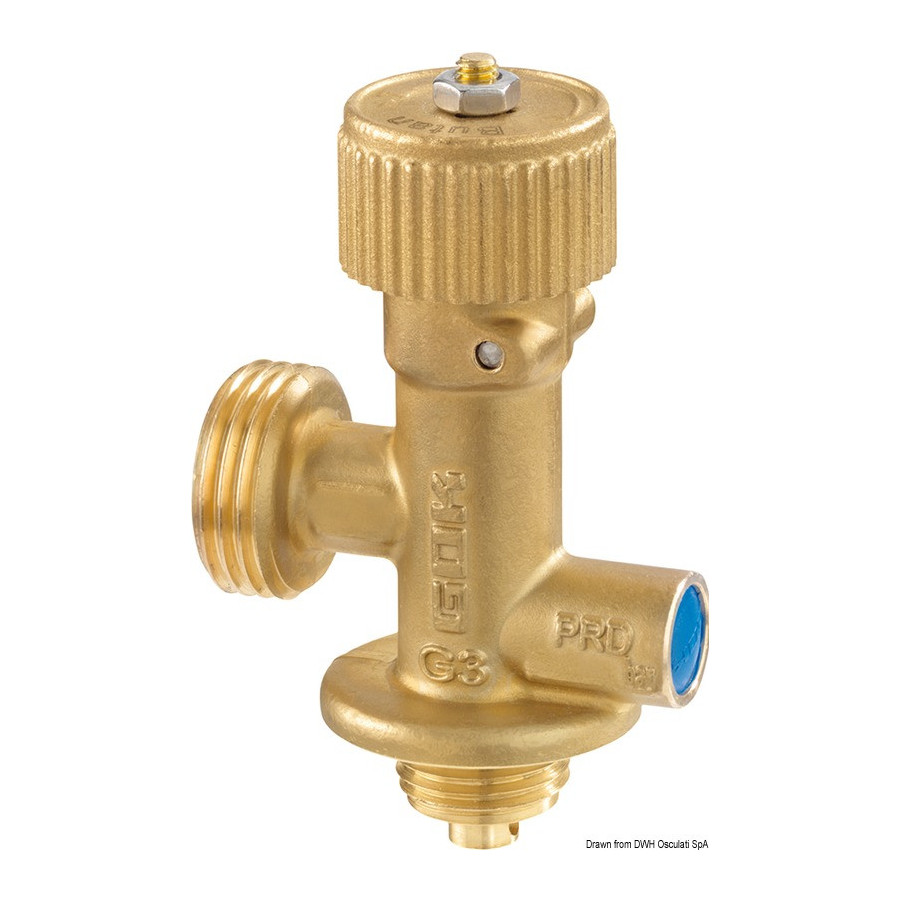 Robinet pour bombonne de gaz 
