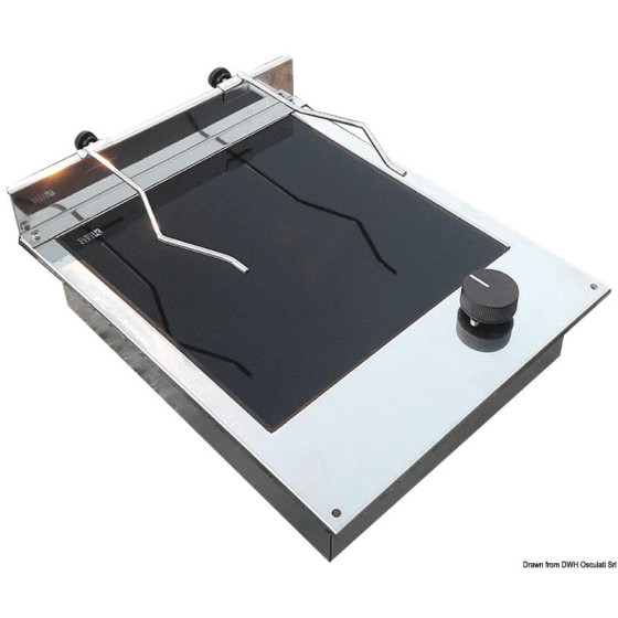 Plans de cuisson électriques Variante ou Accessoires Réduit:électrique vitrocéramique 1 feu *50.100.41*