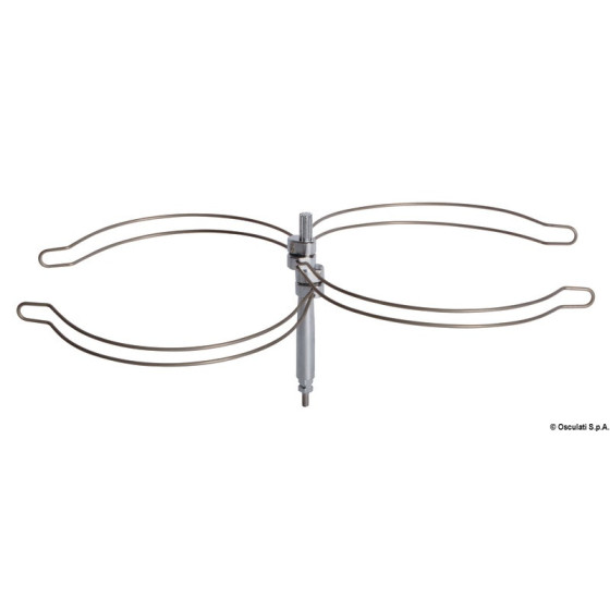 Plaques de cuisson en inox à encastrer Variante ou Accessoires Réduit:feux *50.100.49*