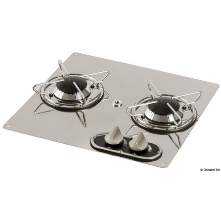 Plaque de cuisson à encastrer en acier inox
