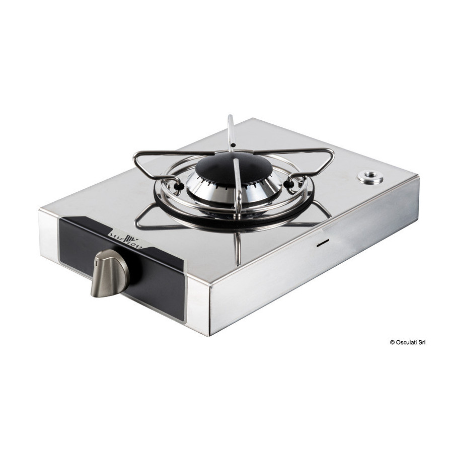 Plaque de cuisson externe en acier inox Variante ou Accessoires Réduit:cuisson externe 1 feu 1750 W *50.103.45*