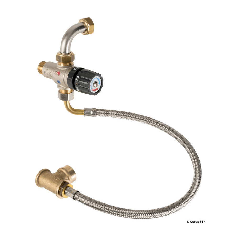 Mélangeur thermostatique pour chauffe-eaux 