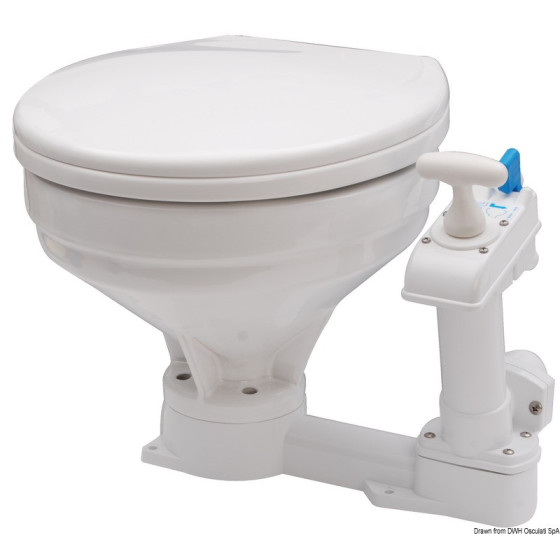 WC manuel Variante ou Accessoires Réduit:couvette grande plastique *50.206.25*