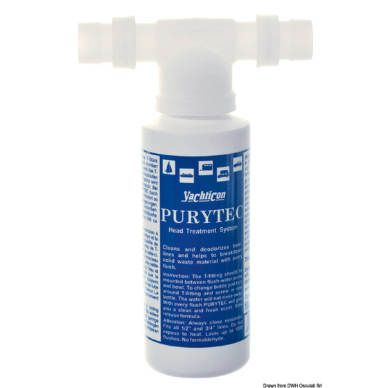 Purytec désinfectant écologique pour WC - YACHTICON 