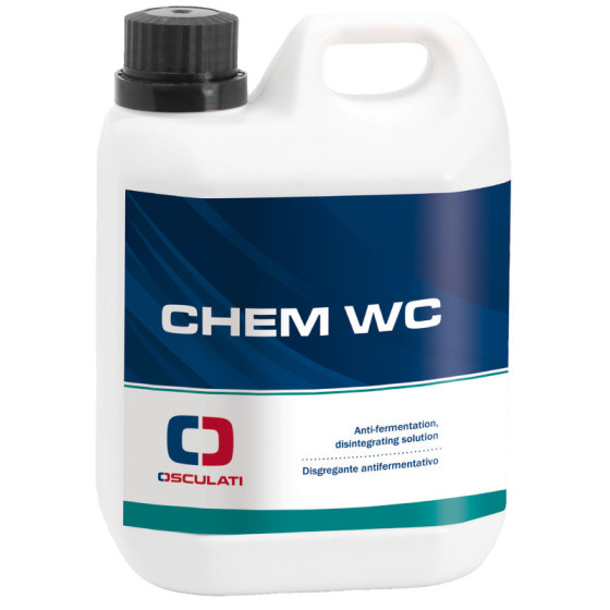 Chem WC - Désintégrant, anti-fermentation pour WC chimiques et réservoirs d'eaux usées 