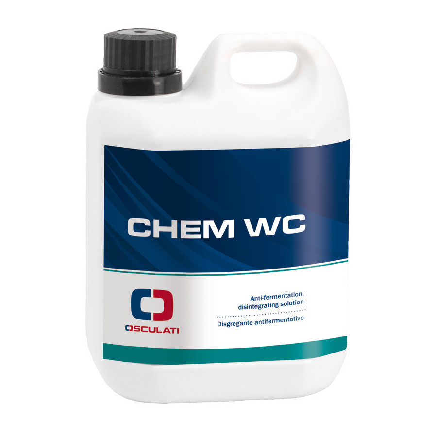 Chem WC - Désintégrant, anti-fermentation pour WC chimiques et réservoirs d'eaux usées 