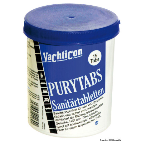 Pastilles pour WC Pury Tabs YACHTICON