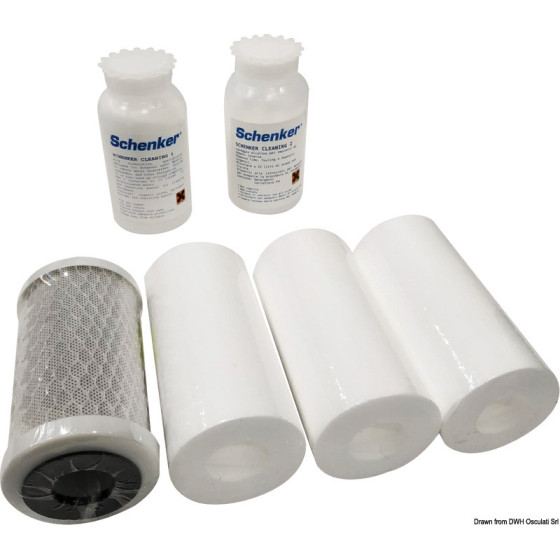 Kit d'entretient pour dessalinisateurs SCHENKER ZEN Variante ou Accessoires Réduit:p.dessalinisateur SCHENKER ZEN 30 *50.239.02*
