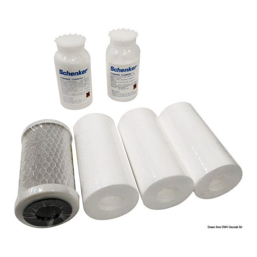 Kit d'entretient pour dessalinisateurs SCHENKER ZEN Variante ou Accessoires Réduit:p.dessalinisateur SCHENKER ZEN 30 *50.239.02*
