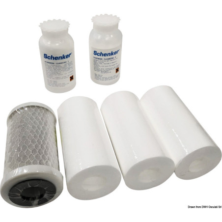 Kit d'entretient pour dessalinisateurs SCHENKER ZEN