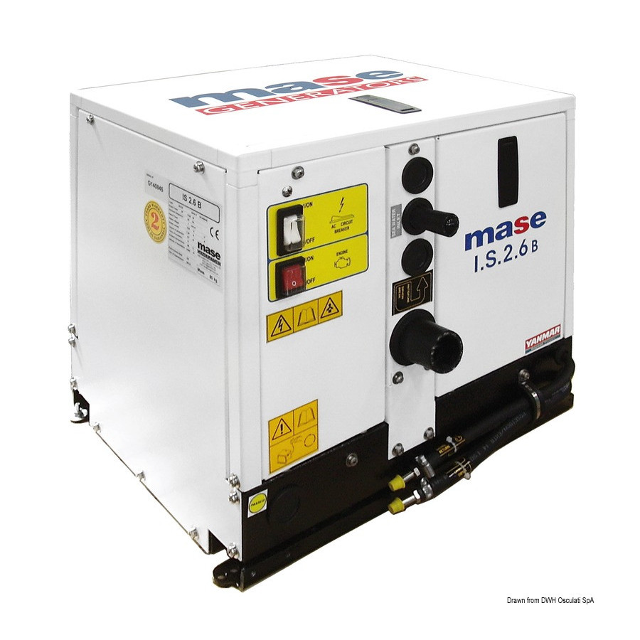 Générateurs MASE ligne IS.7 – 3000 rpm Variante ou Accessoires Réduit:ligne IS 2.6 *50.242.26*