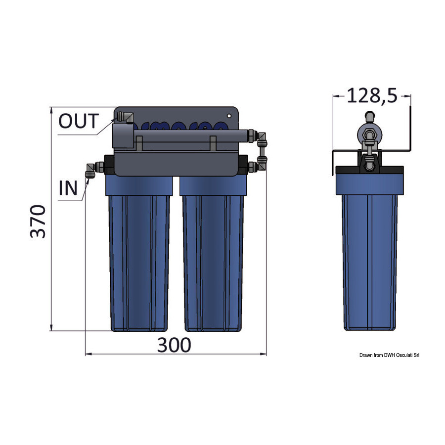 Purificateur d'eau 12/24 V 