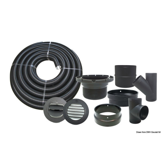 Kit d'installation et distribution air pour radiateur air AUTOTERM 