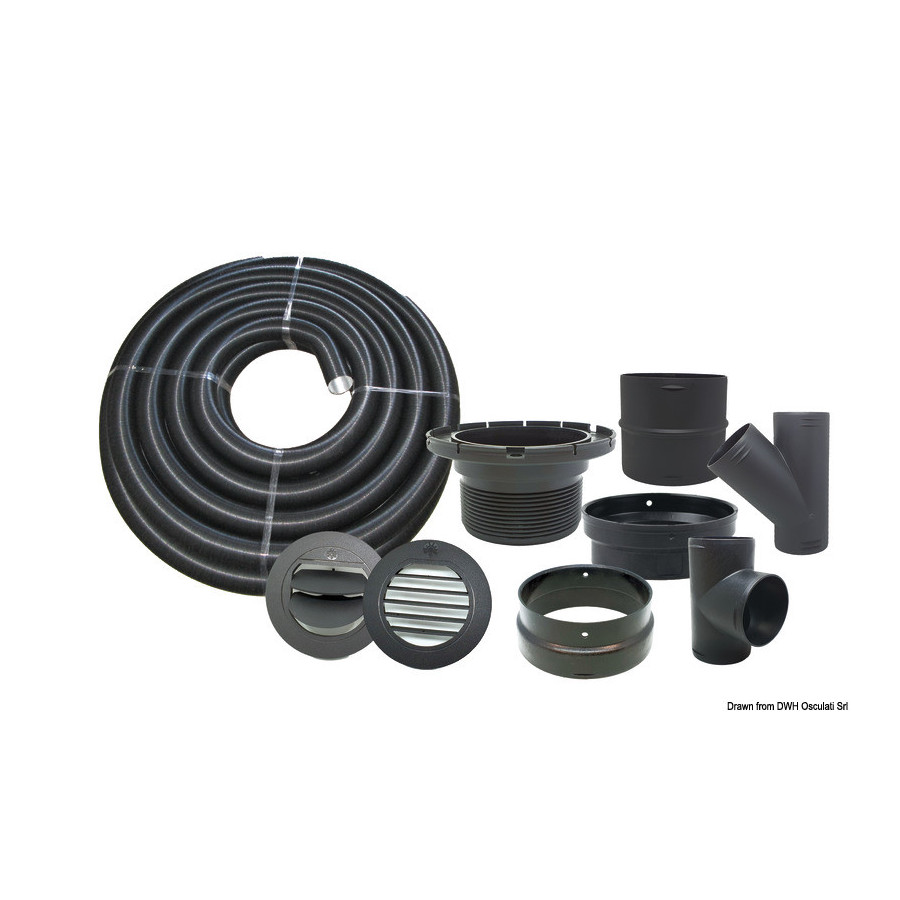 Kit d'installation et distribution air pour radiateur air AUTOTERM 