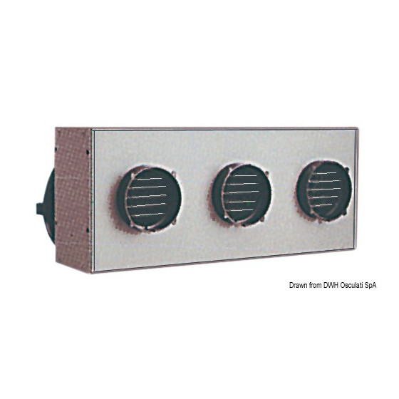 Radiateur centralisé HEATER CRAFT à trois sorties 
