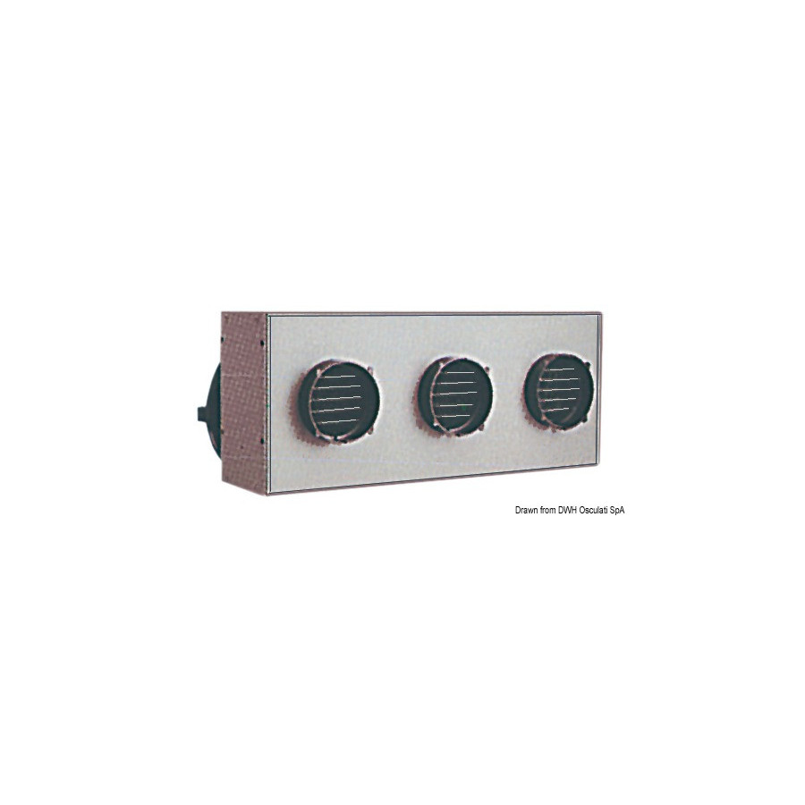 Radiateur centralisé HEATER CRAFT à trois sorties 