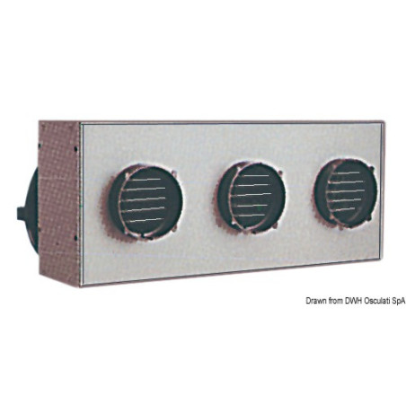 Radiateur centralisé HEATER CRAFT à trois sorties