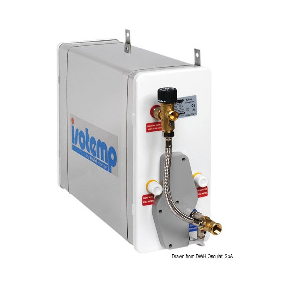 Chauffe-eau ISOTEMP INDEL WEBASTO MARINE Variante ou Accessoires Réduit:Indel Webasto Marine 16 l *50.290.00*