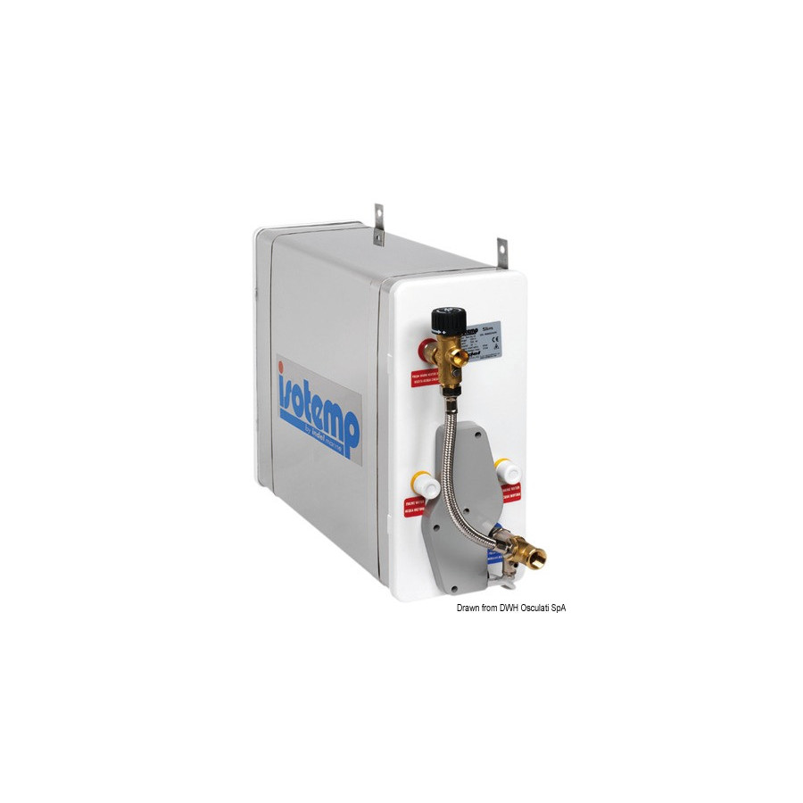 Chauffe-eau ISOTEMP INDEL WEBASTO MARINE Variante ou Accessoires Réduit:Indel Webasto Marine 16 l *50.290.00*