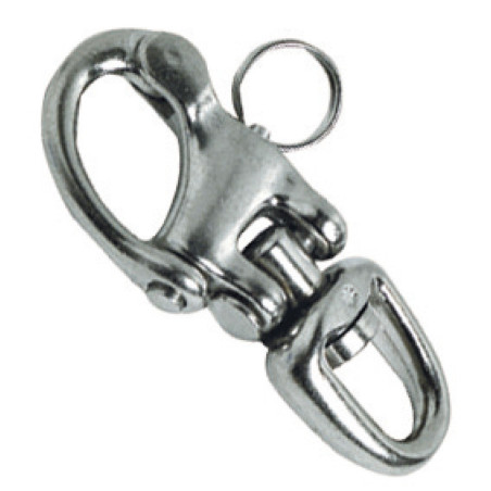 Mousquetons double articulation en inox pour spi, drisses et utilisations diverses