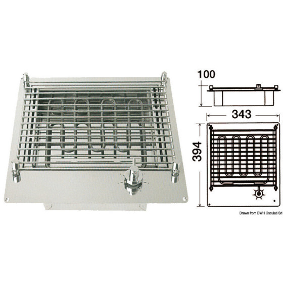 Barbecue électrique compact 