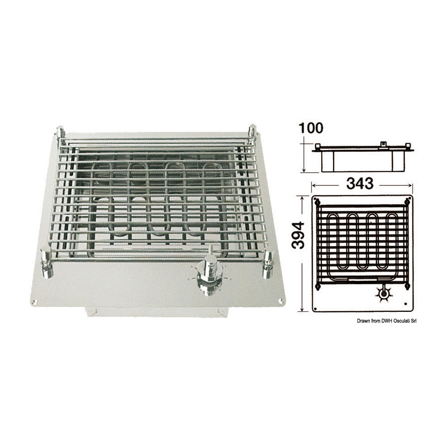 Barbecue électrique compact 