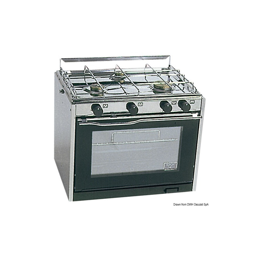 Version TECHIMPEX XL2/XL3 Variante ou Accessoires Réduit:3 feux + four *50.385.00*